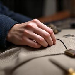 Bespoke tailoring process at Ironthread Attire